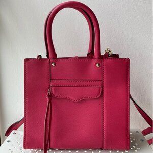 Rebecca Minkoff MAB Mini pink crossbody tote